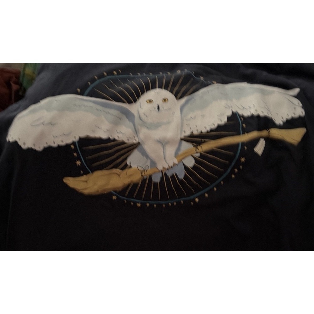 Universal Studios Harry Potter Hedwig Snowy Owl Ringer Shirt Unisex XL - Picture 6 of 6
